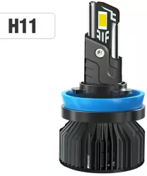 Set 2 becuri LED T55 mini 180W Canbus 60mm fara eroare 23000Lm 6000K +400 