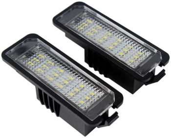 Set 2X Lampi numar LED canbus pentru VW Passat CC EOS Polo Phaeton Golf 4 5 6 