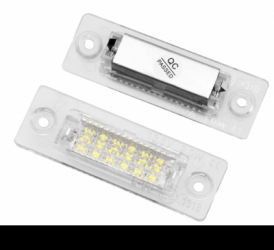 Set 2X Lampi numar LED pentru VW Touran Caddy Golf Plus Passat Transporter Skoda Superb 