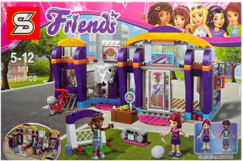 Friends 349 piese Set de constructie Sala de fitness 