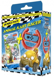 Joc Animal Kart Racer Steering Wheel Bundle Pentru Nintendo Switch