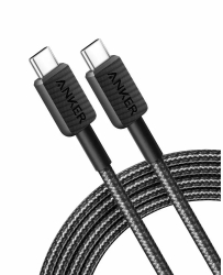 Cablu Anker 543 USB-C la USB-C 240W 1.8 metri Negru 