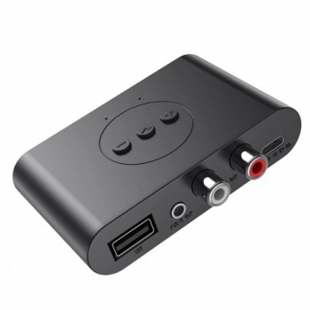 Receptor Transmitator Techstar® MM-2 Bluetooth 5.0 Interfata USB Iesire RCA Iesire AUX Conexiune Multipo 