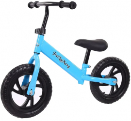Bicicleta de echilibru fara pedale pentru incepatori 2 - 5 ani Albastru 