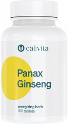 Panax Ginseng CaliVita antioxidant efect tonic revigorant ce reduce starile de stres si anxietate. 