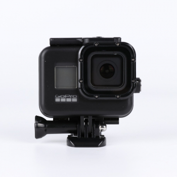 Carcasa Waterproof pentru GoPro Hero 8 Hero 8 Black / rezistenta la soc / Negru 