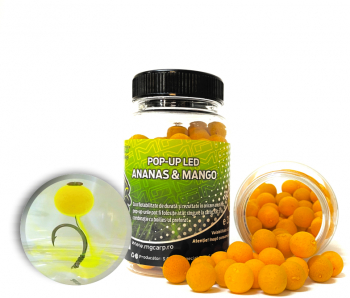 Pop-Up MG Special Carp LED Ananas & Mango 10mm 35 g 