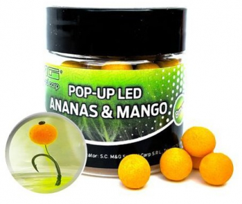Pop-Up MG Special Carp LED Ananas&Mango 8mm 15 g 