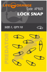 Agrafa Snap MMT Orange No.0 Lock Snap 10buc 