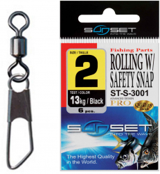 Agrafa Vartej MMT Sunset ST-S-3001 No.10 5kg Rolling Safety Snap 