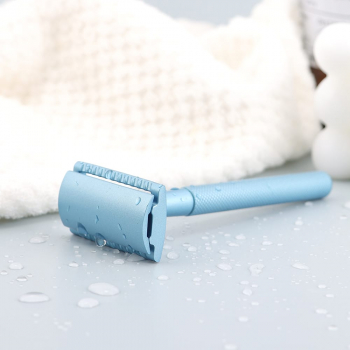 Aparat de ras clasic Eco Razor Albastru 