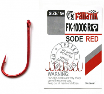 Carlig MMT Fanatik FK-10006R No.3 Sode Red