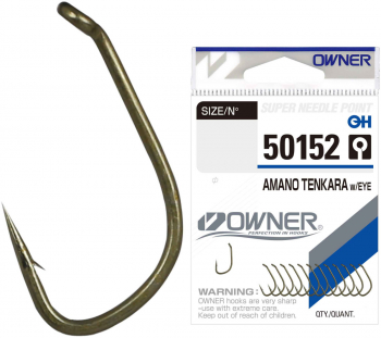 Carlig MMT Owner 50152 No.14 Amano Tenkara Eye 