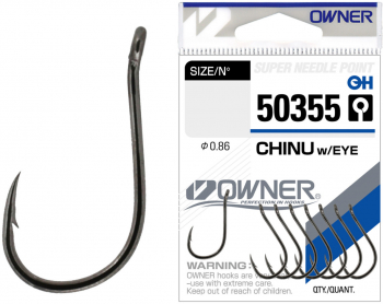 Carlig MMT Owner 50355 No.3/0 Chinu With Eye
