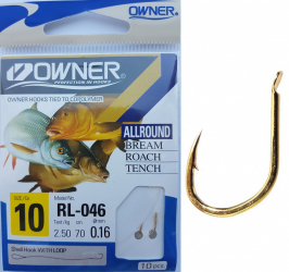 Carlige Legate MMT Owner RL-046 No.10 70cm 0 16mm