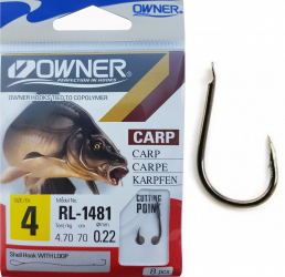 Carlige Legate MMT Owner RL-1481 No.4 70cm 0 22mm 