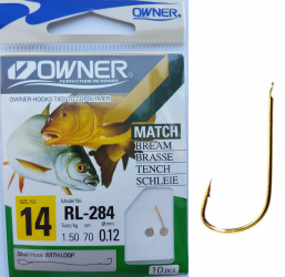 Carlige Legate MMT Owner RL-284 No.14 70cm 0 12mm 