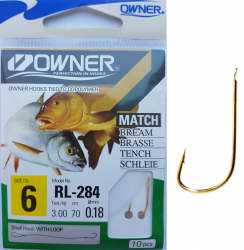 Carlige Legate MMT Owner RL-284 No.6 70cm 0 18mm 