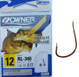 Carlige Legate MMT Owner RL-340 No.12 70cm 0 12mm 