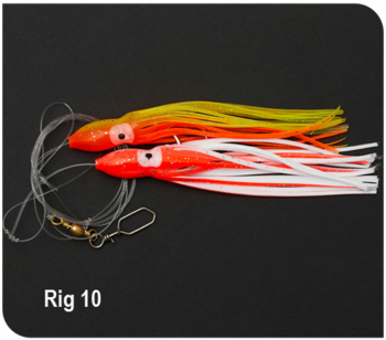 Carlige Montate MMT Ron Thompson 10 Octopus III No.5/0 UV 120cm/6.5cm 0.60mm 