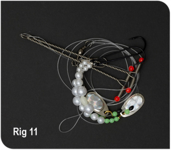 Carlige Montate MMT Ron Thompson 11 Boom Flounder I No.2/0 75cm/22cm/30cm 0.55/0.45mm