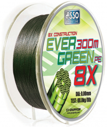 Fir MMT Asso Evergreen PE 8X 0.15mm 11.80kg 130m Verde 