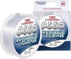 Fir MMT Asso Fluorocarbon 0.25mm 4.60kg 50m Invisible Clear 