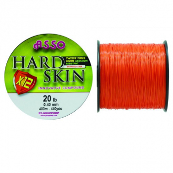 Fir MMT Asso Hard Skin Solid 0.22mm 7lb 2400m Red 