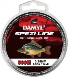 Fir MMT DAM MMT DAMyl New Spezi Line Carp 0.25mm 5.60kg 500m Verde 