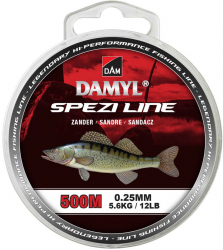 Fir MMT DAM MMT DAMyl New Spezi Line Zander 0.28mm 6.70kg 450m Maro 