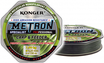 Fir MMT Konger Metron Specialist ProCarp and Feeder 0.20mm 5.9kg 150m Verde Camou