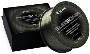 Fir Monofilament MMT Sonik SubMMT Sonik 1200m Verde Dimensiune rola 1200m Rezistenta la nod 11.34kg Diametru fir 0.41m00 