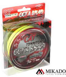 Fir Textil FHP Mikado Cat Territory Octa Braid 050 Yellow 150M 