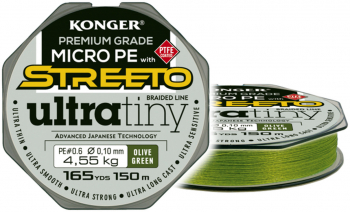 Fir Textil MMT Konger Streeto Ultra Tiny 0.10mm 4.55kg 150m Olive Green 