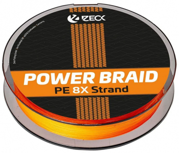 Fir Textil MMT Zeck Powerbraid 8X 0.18mm 6.8kg 150m Orange 