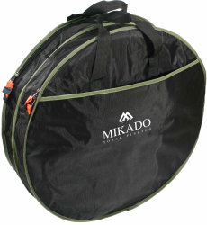 Husa FHP Mikado Juvelnice 2 Compartimente Rotunda 63X17Cm - Black/Green 