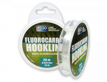 MMT Asso Fluorocarbon Hooklink 20m 0.281mm 4.5kg Clear 