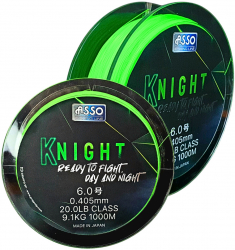 MMT Asso Knight 1200m 0.330mm 6.8kg Fluorescent Chartreuse 