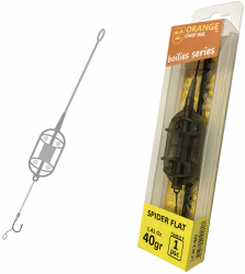 Montura Crap MMT Orange 40gr Method Spider Flat 1 carlig No.4 