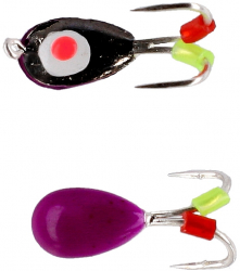 Naluca FHP Mikado Ice Bug Violet-Black4Mm -4Buc 