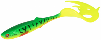 Naluca FHP Mikado Sicario Pike Tail 10.5Cm/Fire Tiger - 4 Buc