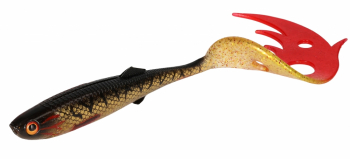 Naluca FHP Mikado Sicario Pike Tail 8.5Cm/Spotted Bullhead - 4Buc 