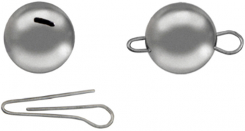 Plumbi Cheburashka MMT Konger Black Nickel 3gr cu Agrafa Detasabila 5buc 