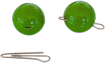 Plumbi Cheburashka MMT Konger Fluo Green 7gr cu Agrafa Detasabila 5buc 