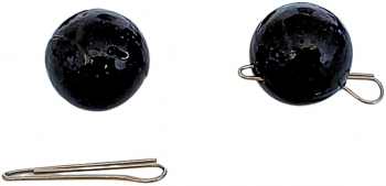 Plumbi Cheburashka MMT Konger Negru 14gr cu Agrafa Detasabila 5buc 