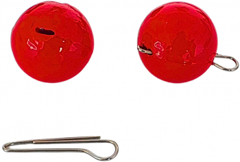 Plumbi Cheburashka MMT Konger Rosu 14gr cu Agrafa Detasabila 5buc 