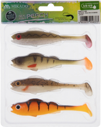 Shad FHP Mikado Real Fish 9.5Cm/Mix - 4Buc 