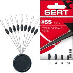 Stoper MMT Sert Float Ovale Noirs SS 