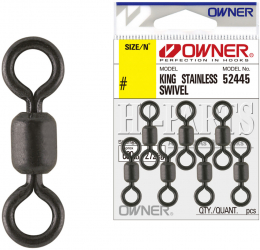 Vartej MMT Owner KS-11 No.8 36kg 52445 Rolling King Stainless Swivel 