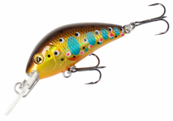 Vobler FHP Mikado Fishunter Cavalier - 4Cm/Brown Trout - Floating 